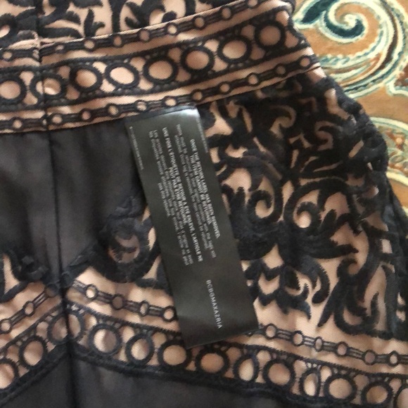 BCBG Scrolling Embroidery Gown - Picture 6 of 8